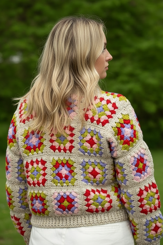 Retro Drip Sweater