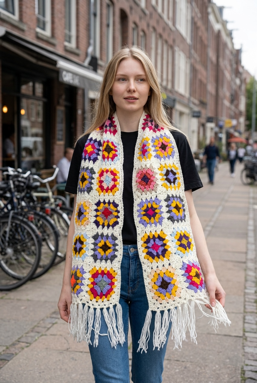 Dandelion scarf 