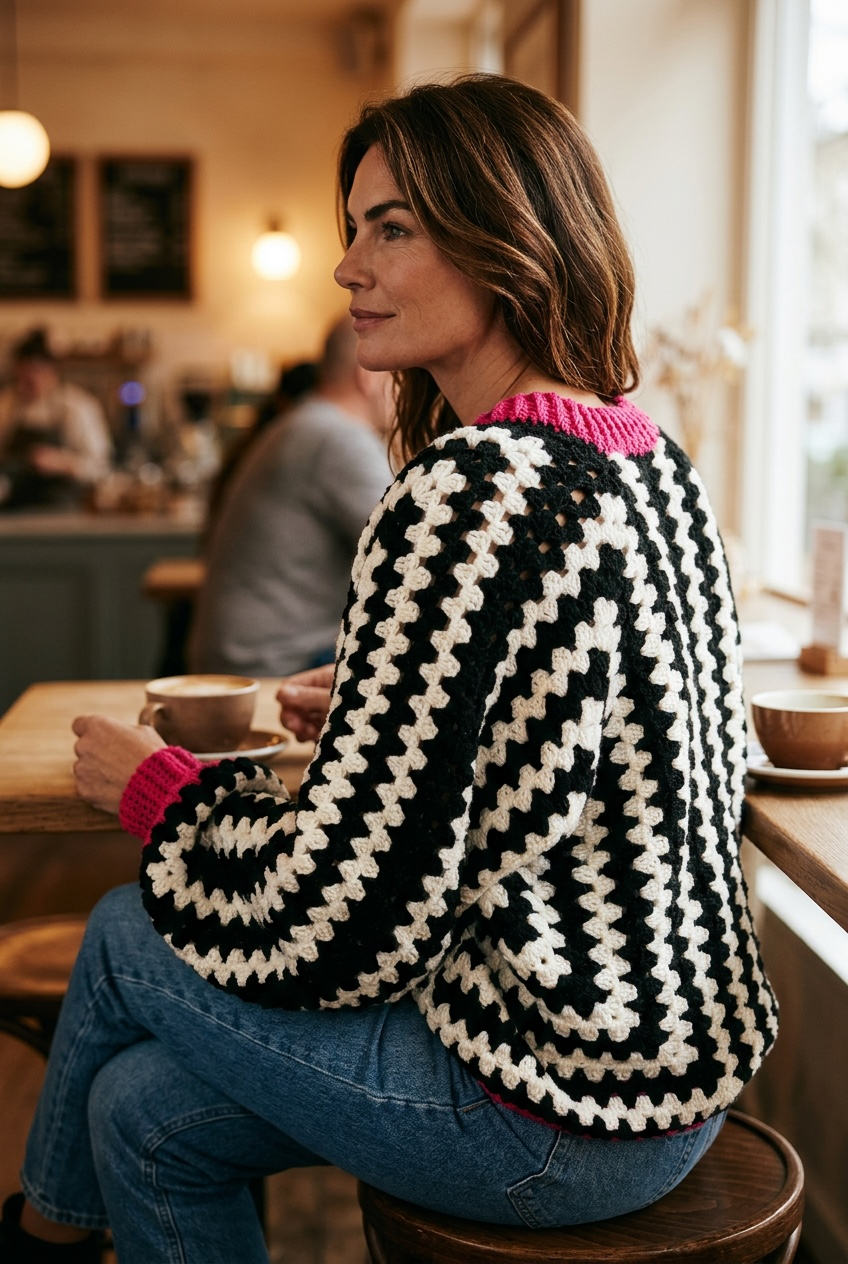 ZIGZAG Rebel Cardigan