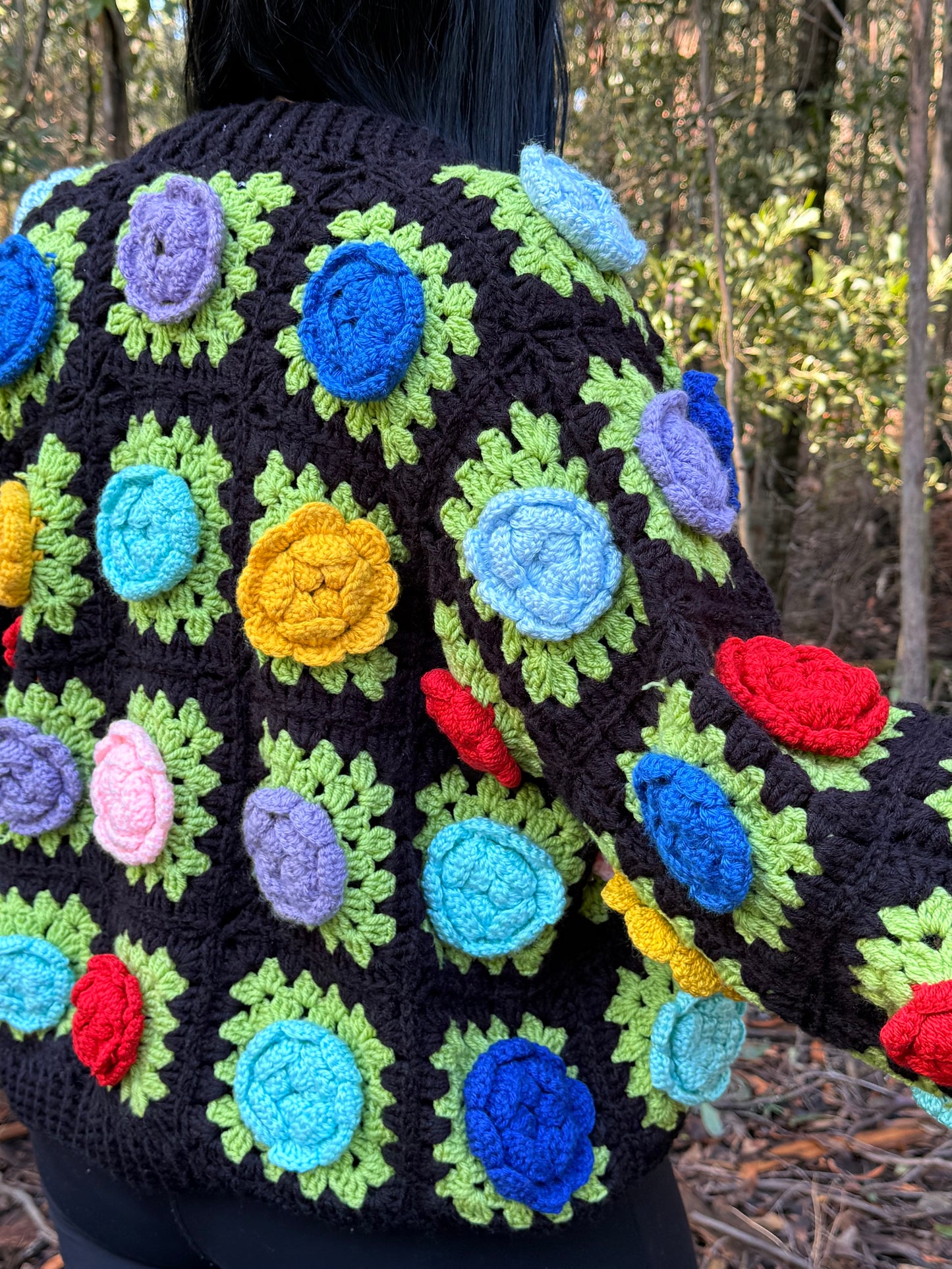 Mutil Rose Cardigan