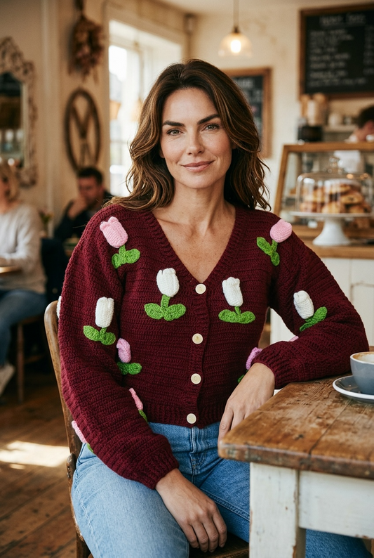 Petal Pop Cardigan