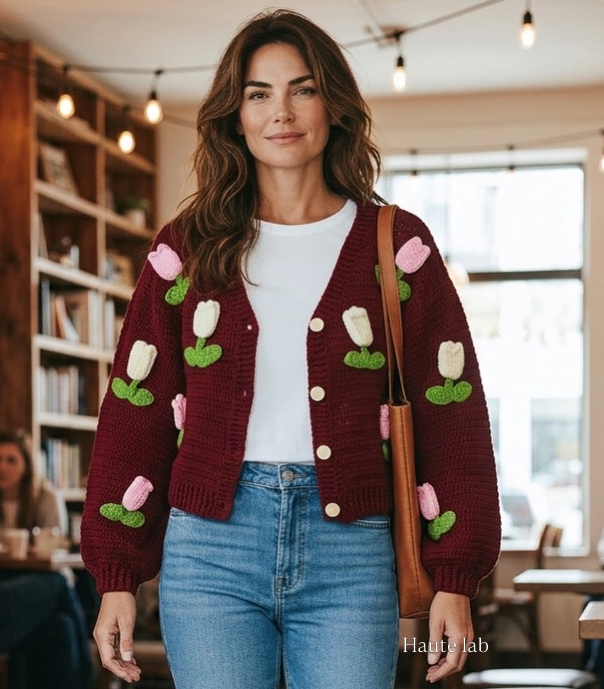 Petal Pop Cardigan