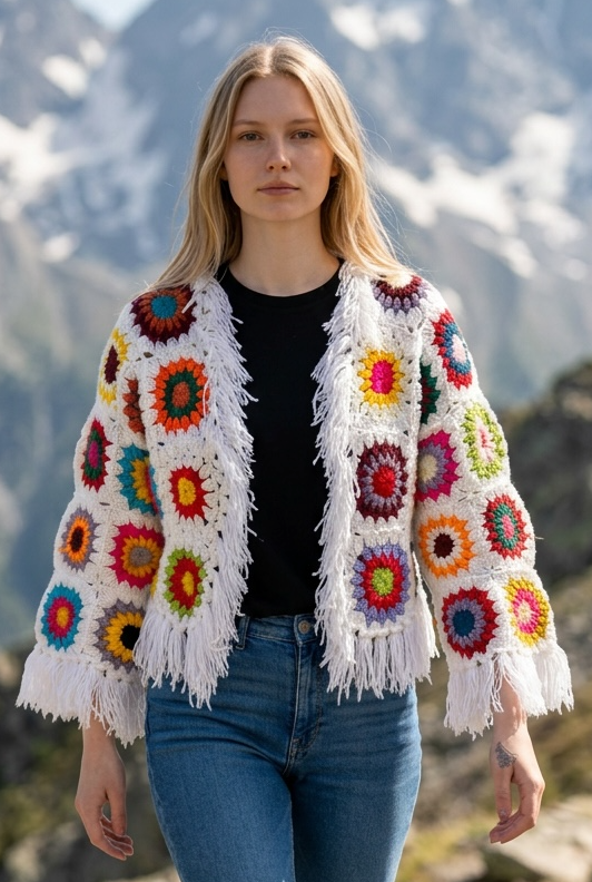Multi Sunflower Jacket