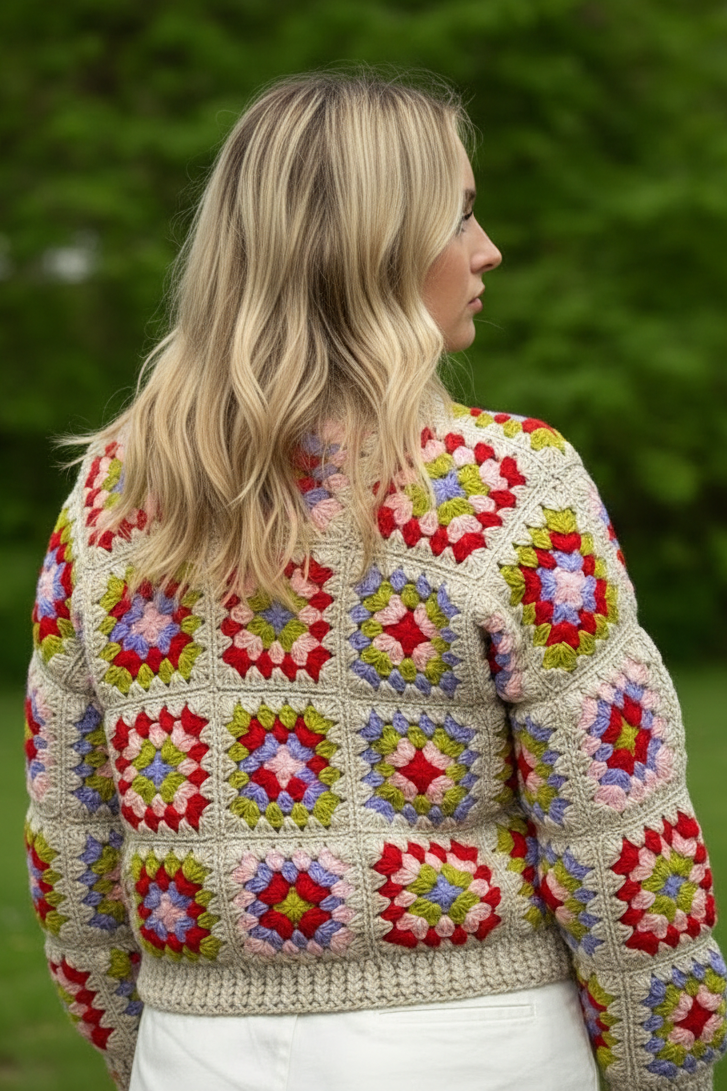 Retro Drip Sweater