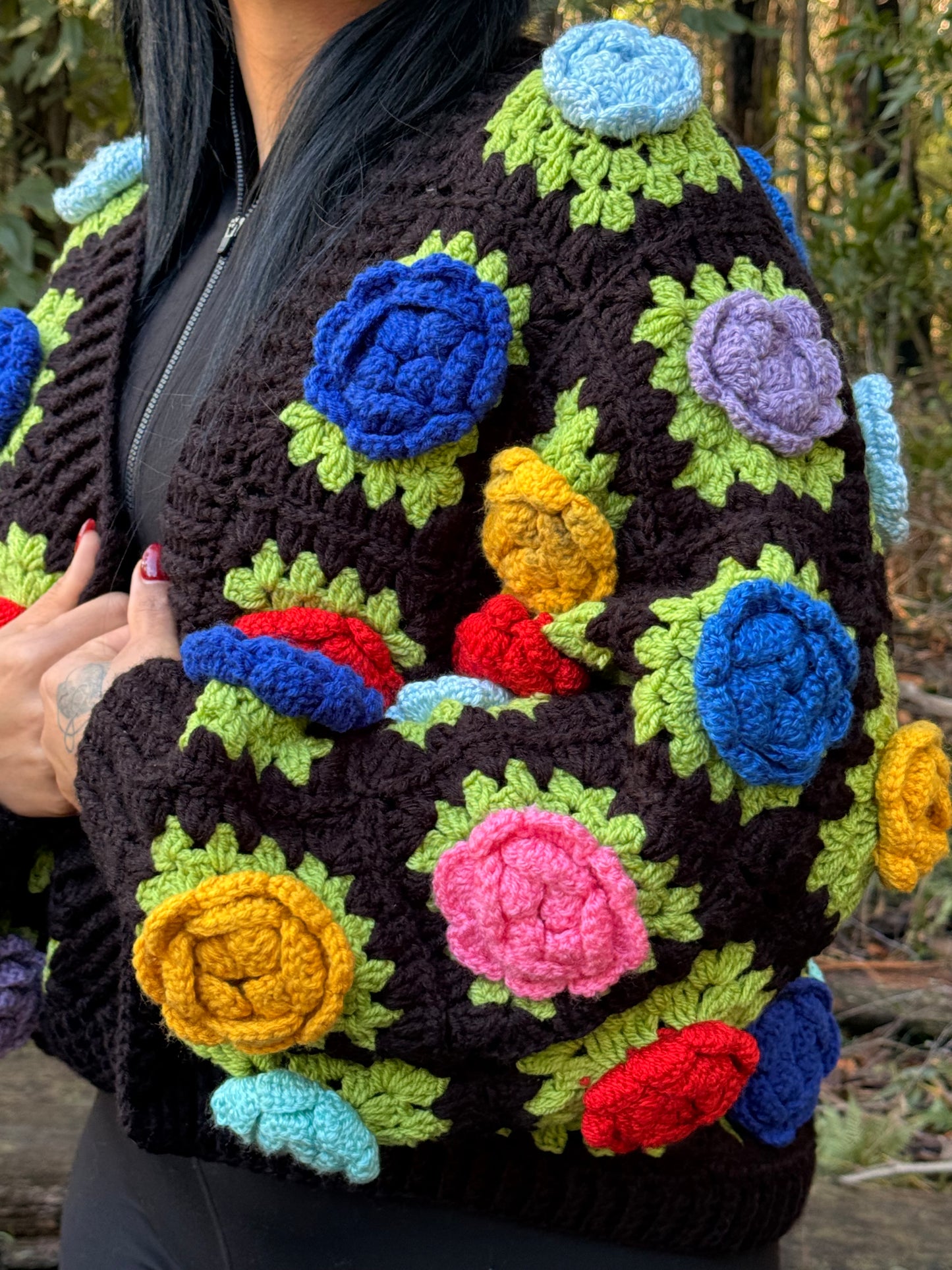 Mutil Rose Cardigan