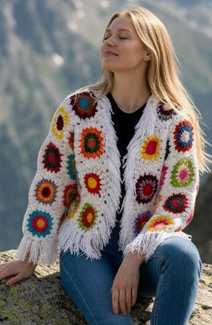 Multi Sunflower Jacket