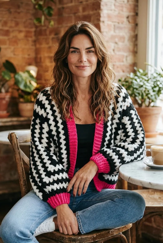 ZIGZAG Rebel Cardigan